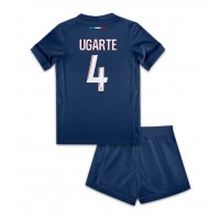 Paris Saint-Germain Manuel Ugarte #4 Replica Home Minikit 2024-25 Short Sleeve (+ pants)